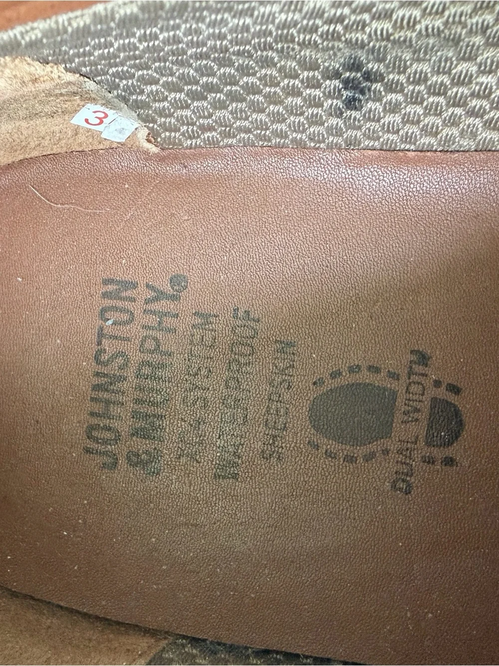 Johnston & Murphy Colvard XC4 12M Cognac brown Waterproof Sheepskin Loafers